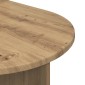 vidaXL Κομοδίνο Artisan Δρυς 48 x 49 x 65 εκ.