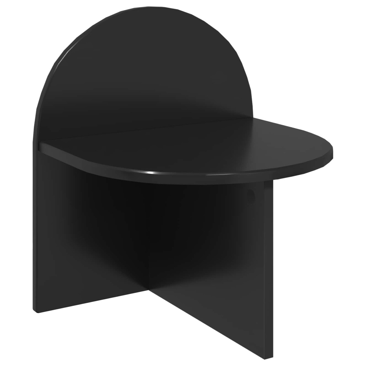 vidaXL Κομοδίνο Μαύρη Δρυς 40 x 35,5 x 45,5 εκ.