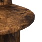 vidaXL Κομοδίνο Καπνιστή Δρυς 40 x 35,5 x 45,5 εκ.