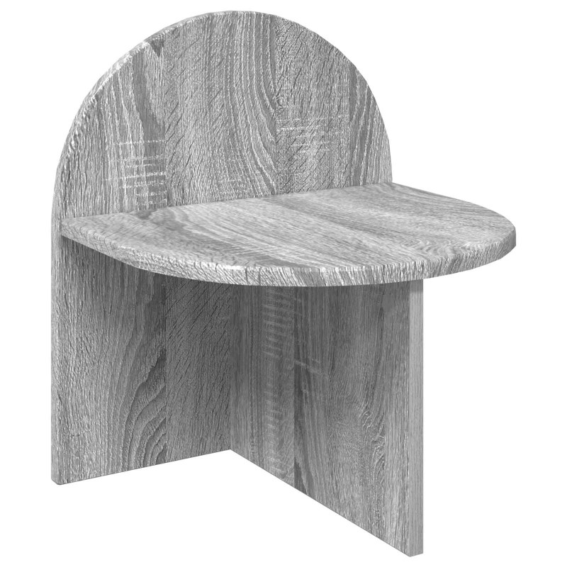 vidaXL Κομοδίνο Γκρι Σονομά 40 x 35,5 x 45,5 εκ.