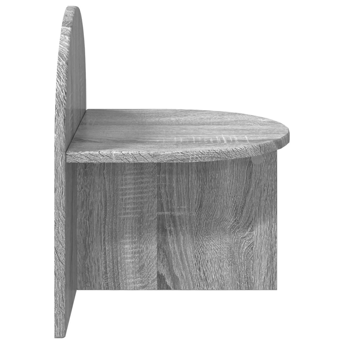 vidaXL Κομοδίνο 2 τμχ. Γκρι Sonoma 40 x 35,5 x 45,5 εκ.