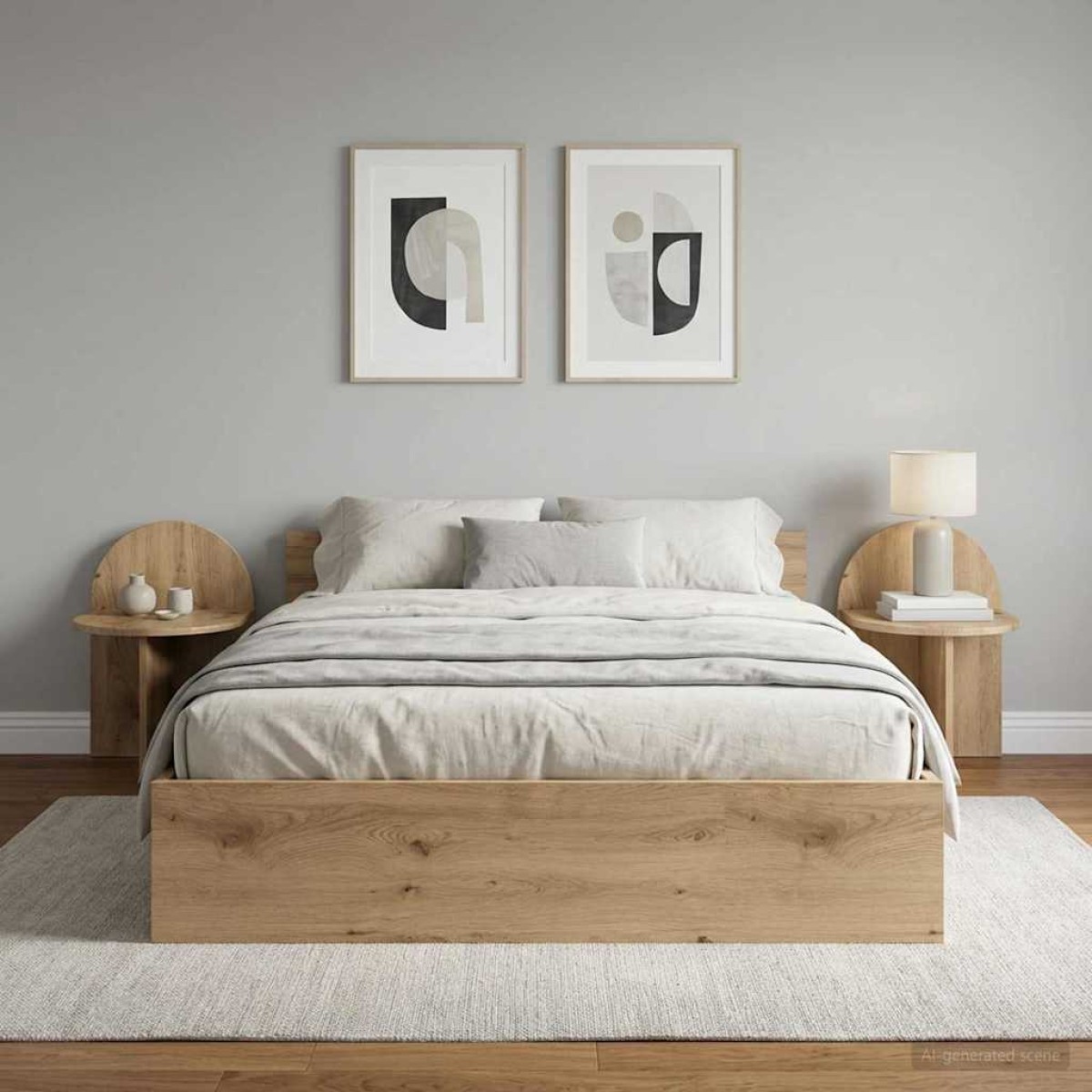 vidaXL Κομοδίνο 2 τμχ. Artisan Δρυς 40 x 35,5 x 45,5 εκ.