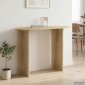 vidaXL Τραπέζι κονσόλας Sonoma Δρυς 100 x 39,5 x 75 εκ