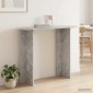 vidaXL Τραπέζι κονσόλας Γκρι Σκυροδέματος 100 x 39,5 x 75 εκ