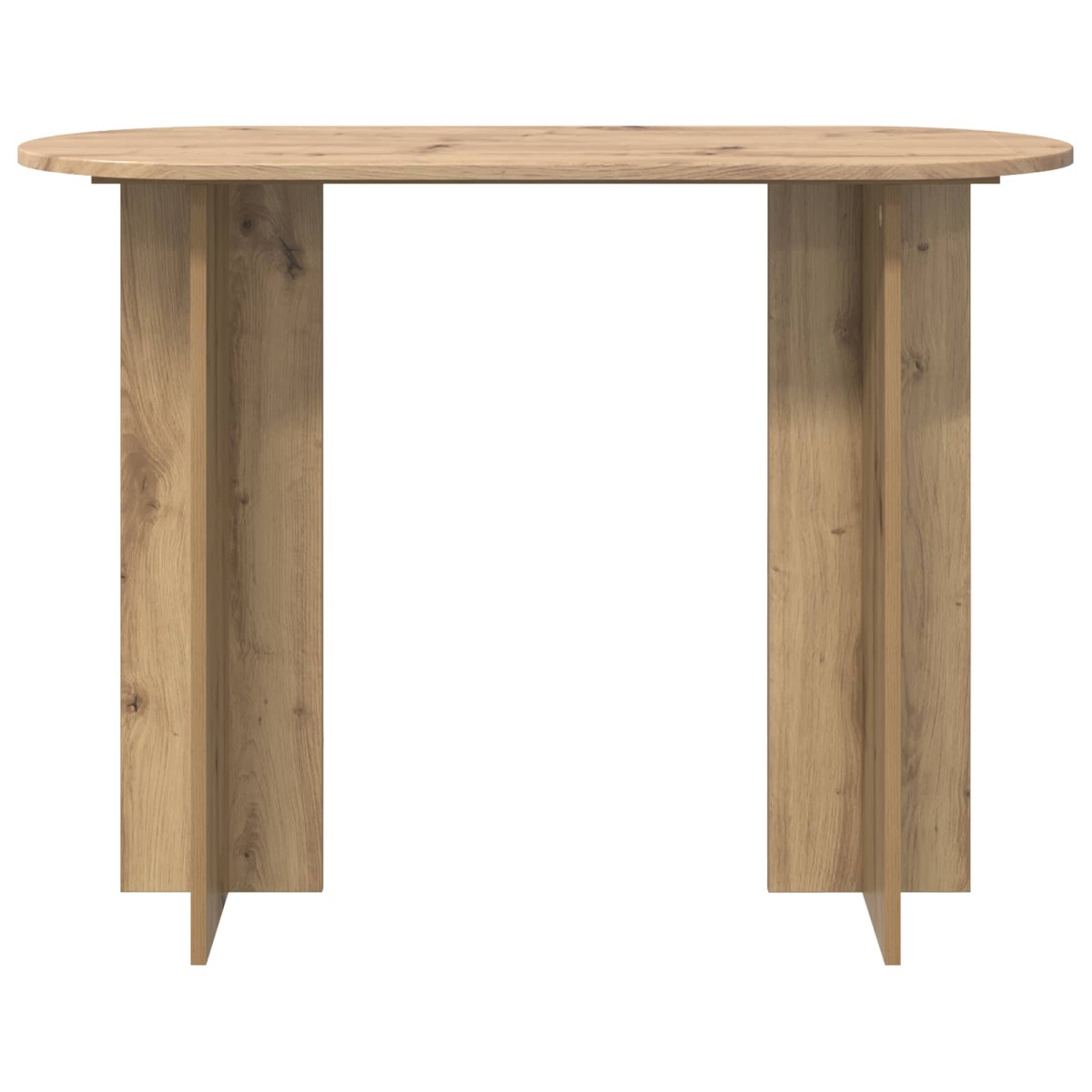 vidaXL Τραπέζι κονσόλας Artisan Δρυς 100 x 39,5 x 75 εκ