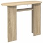 vidaXL Τραπέζι κονσόλας Sonoma Δρυς 100 x 39,5 x 75 εκ