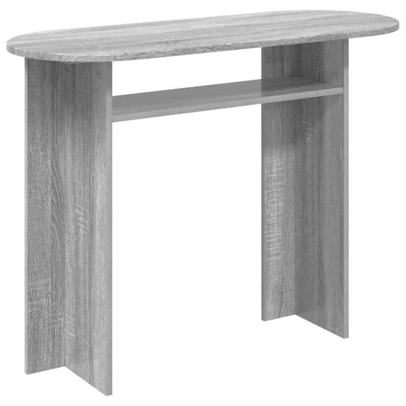 vidaXL Τραπέζι κονσόλας Γκρι Sonoma 100 x 39,5 x 75 εκ