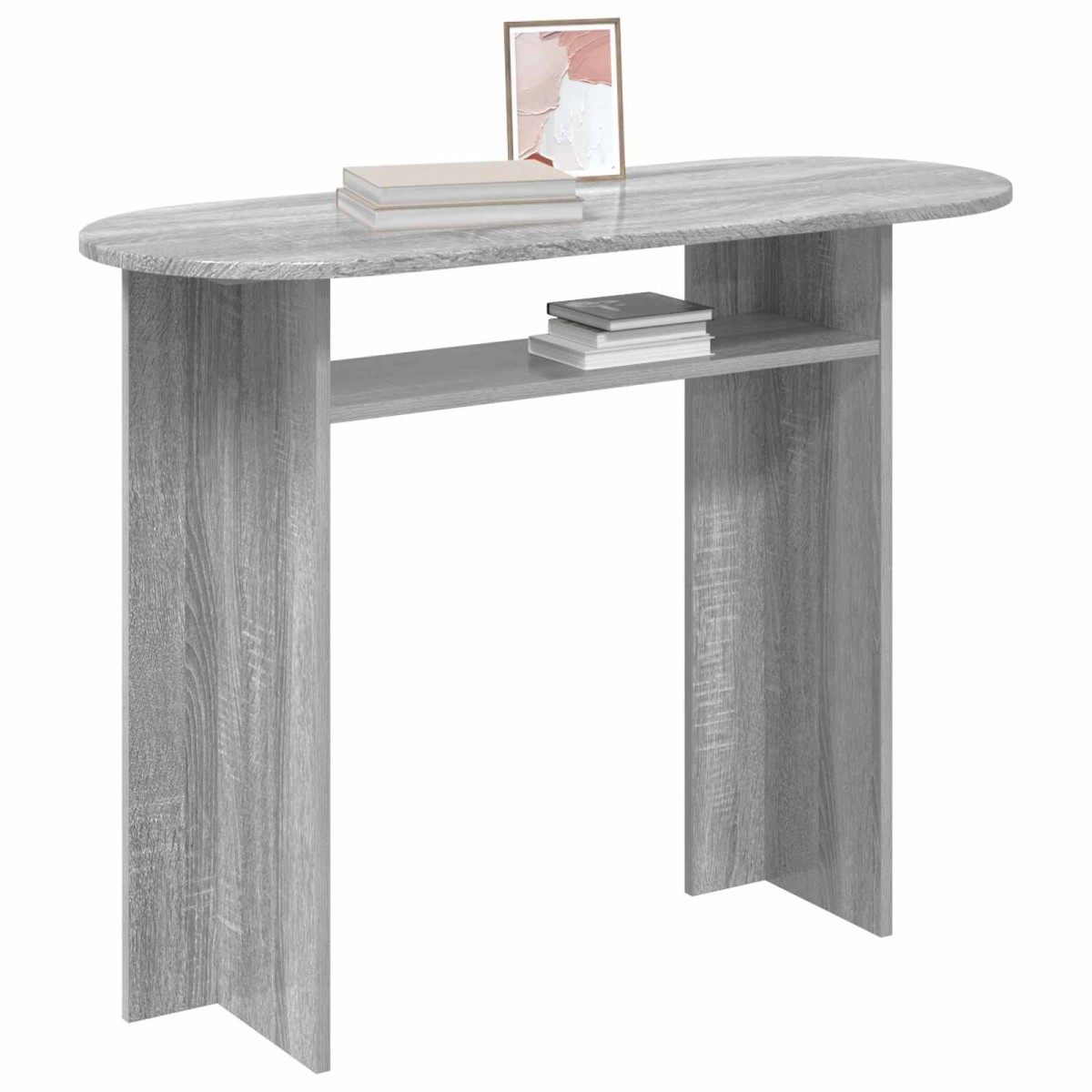 vidaXL Τραπέζι κονσόλας Γκρι Sonoma 100 x 39,5 x 75 εκ