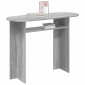 vidaXL Τραπέζι κονσόλας Γκρι Sonoma 100 x 39,5 x 75 εκ