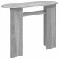 vidaXL Τραπέζι κονσόλας Γκρι Sonoma 100 x 39,5 x 75 εκ