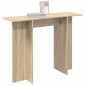 vidaXL Τραπέζι κονσόλας Sonoma Δρυς 100 x 30 x 75 εκ