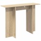 vidaXL Τραπέζι κονσόλας Sonoma Δρυς 100 x 30 x 75 εκ