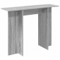vidaXL Τραπέζι κονσόλας Γκρι Sonoma 100 x 30 x 75 εκ