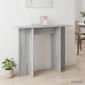 vidaXL Τραπέζι κονσόλας Γκρι Sonoma 100 x 30 x 75 εκ