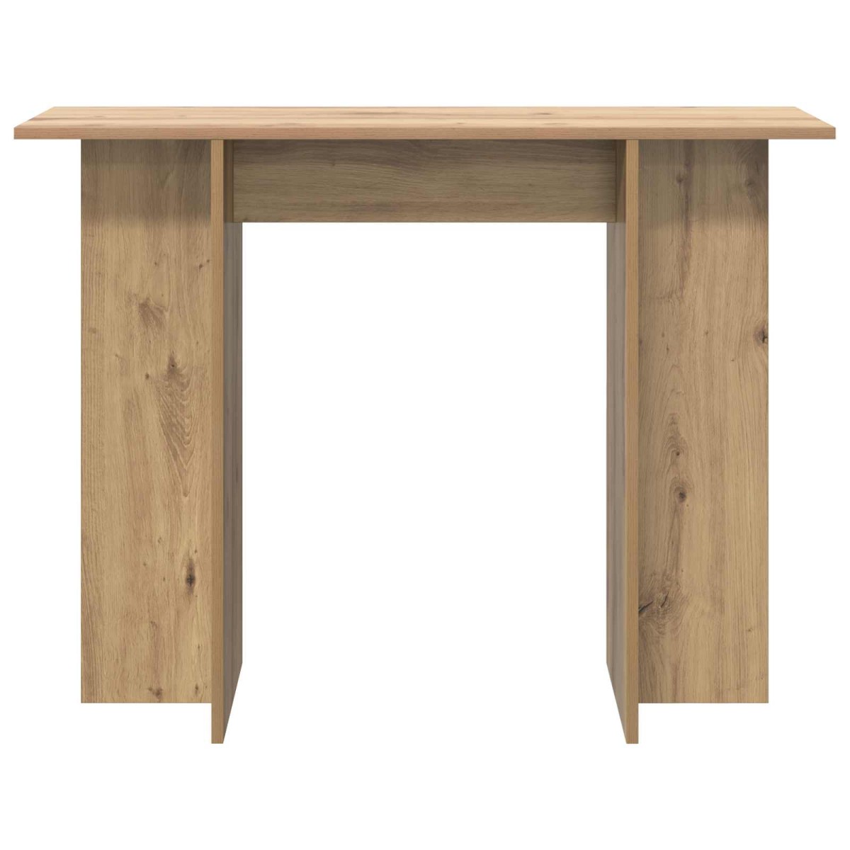 vidaXL Τραπέζι κονσόλας Artisan Δρυς 100 x 30 x 75 εκ
