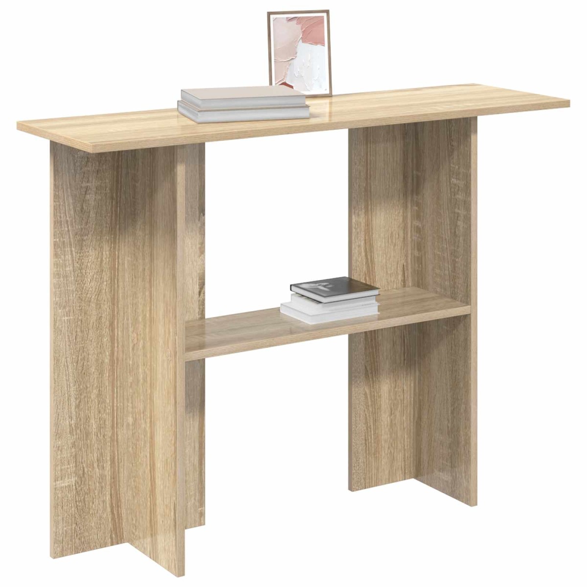 vidaXL Τραπέζι κονσόλας Sonoma Δρυς 100 x 30 x 75 εκ