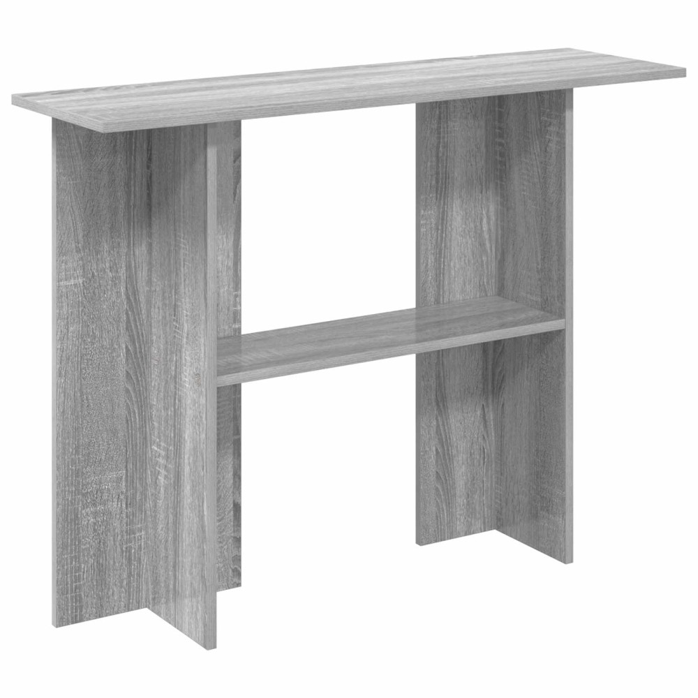 vidaXL Τραπέζι κονσόλας Γκρι Sonoma 100 x 30 x 75 εκ