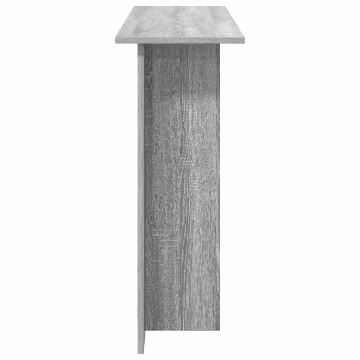 vidaXL Τραπέζι κονσόλας Γκρι Sonoma 100 x 30 x 75 εκ