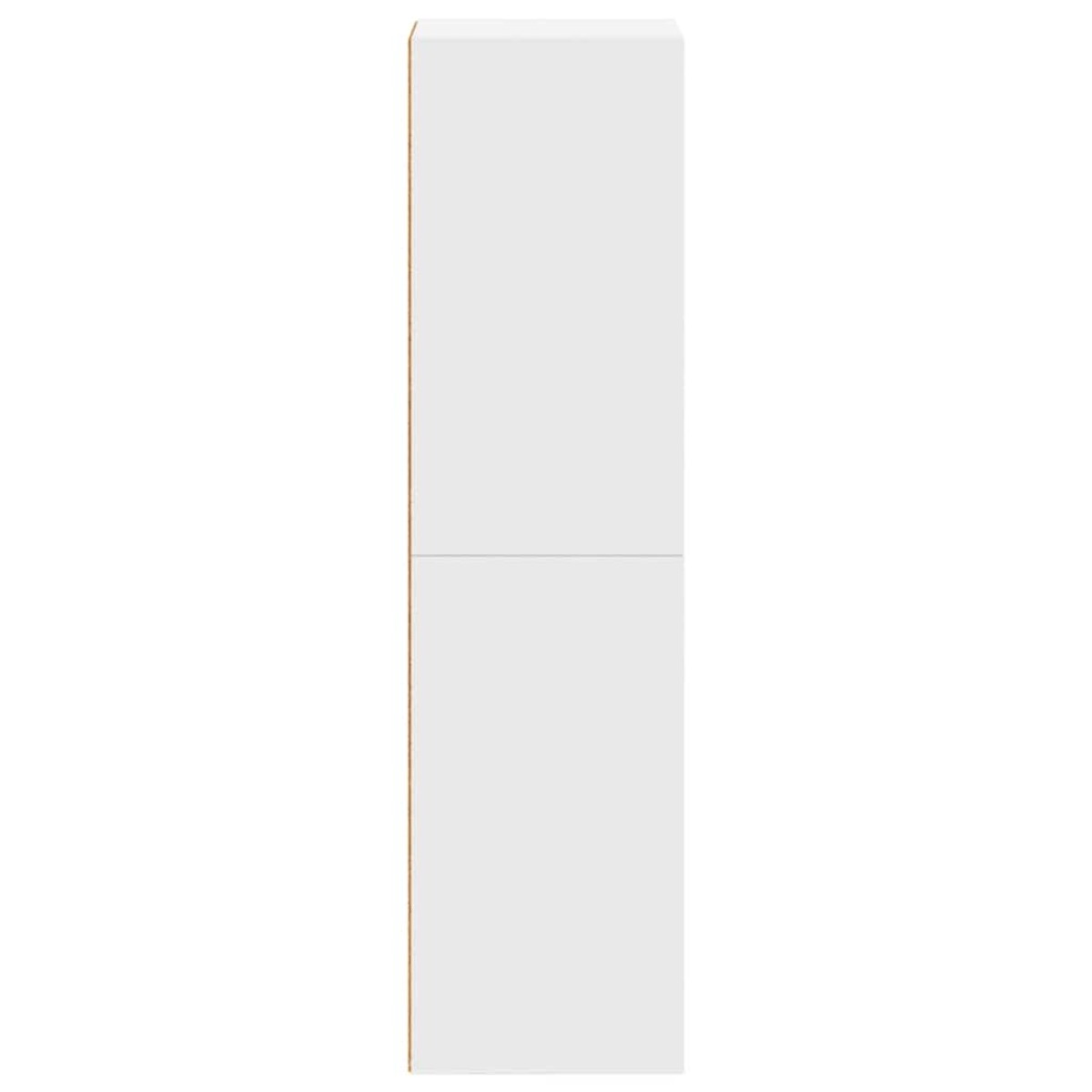 vidaXL Βιβλιοθήκη/Έπιπλο Τηλεόρασης Λευκό 36x30x114 εκ. Μοριοσανίδα