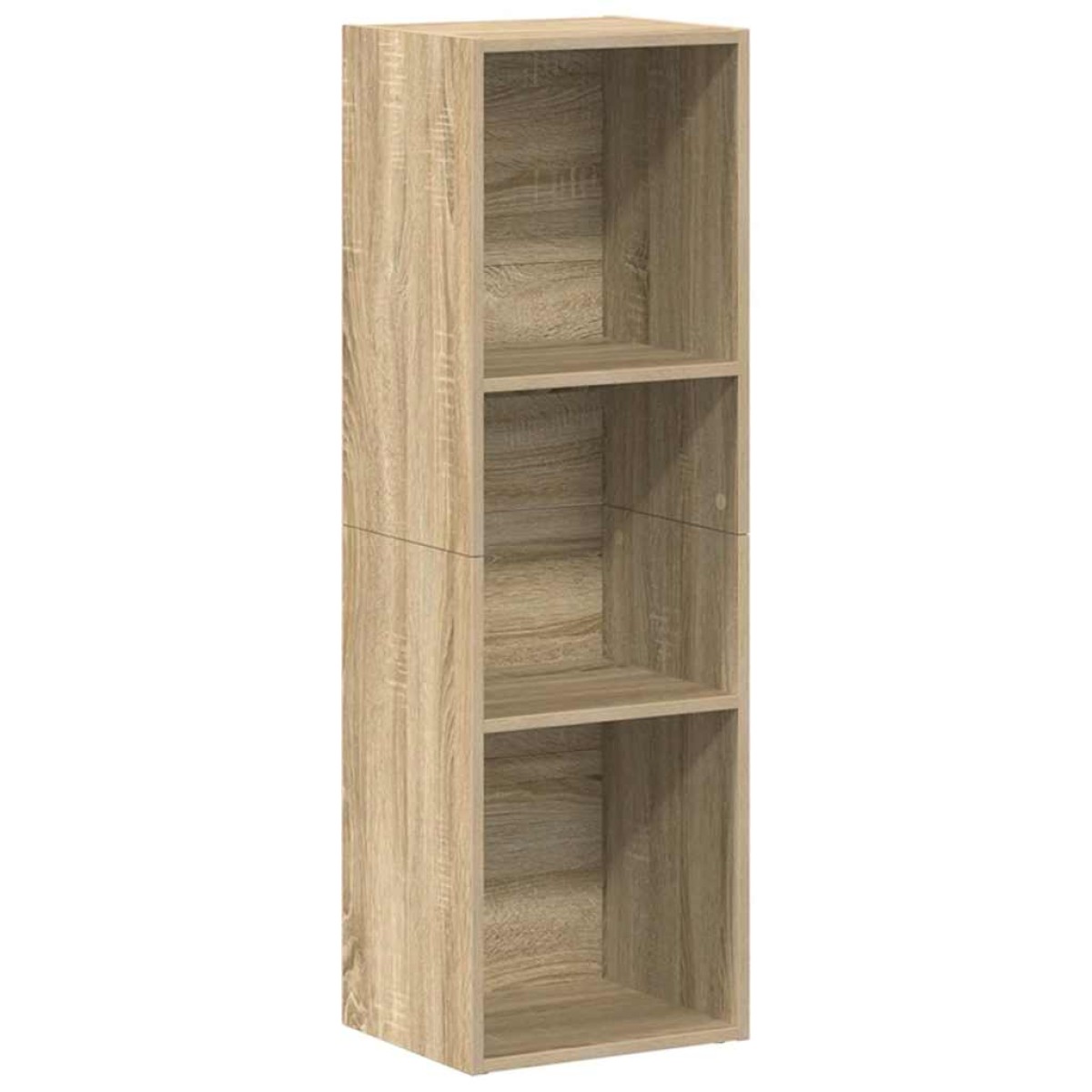 vidaXL Βιβλιοθήκη/Έπιπλο TV Sonoma Δρυς 36x30x114 εκ. από Μοριοσανίδα