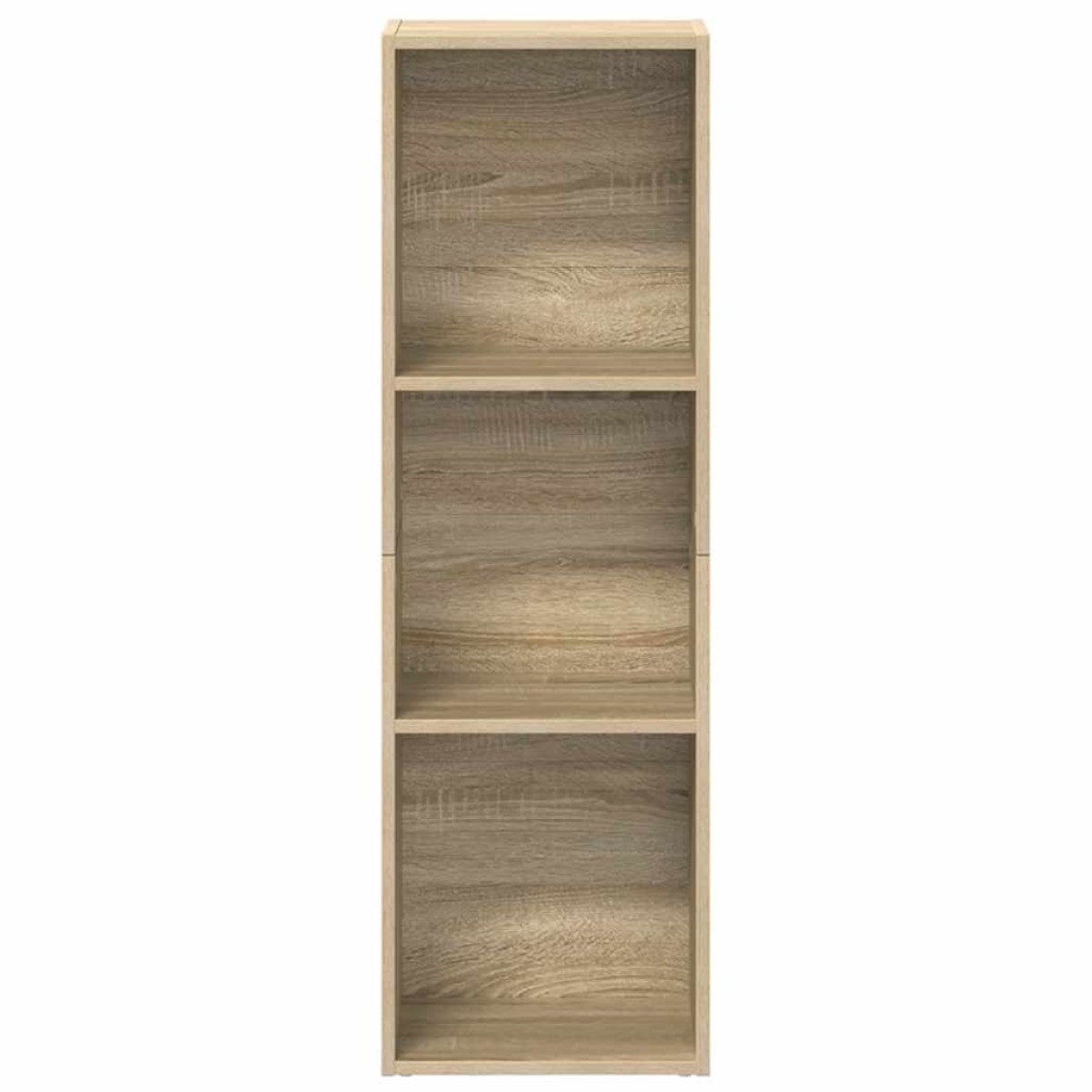 vidaXL Βιβλιοθήκη/Έπιπλο TV Sonoma Δρυς 36x30x114 εκ. από Μοριοσανίδα