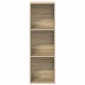 vidaXL Βιβλιοθήκη/Έπιπλο TV Sonoma Δρυς 36x30x114 εκ. από Μοριοσανίδα