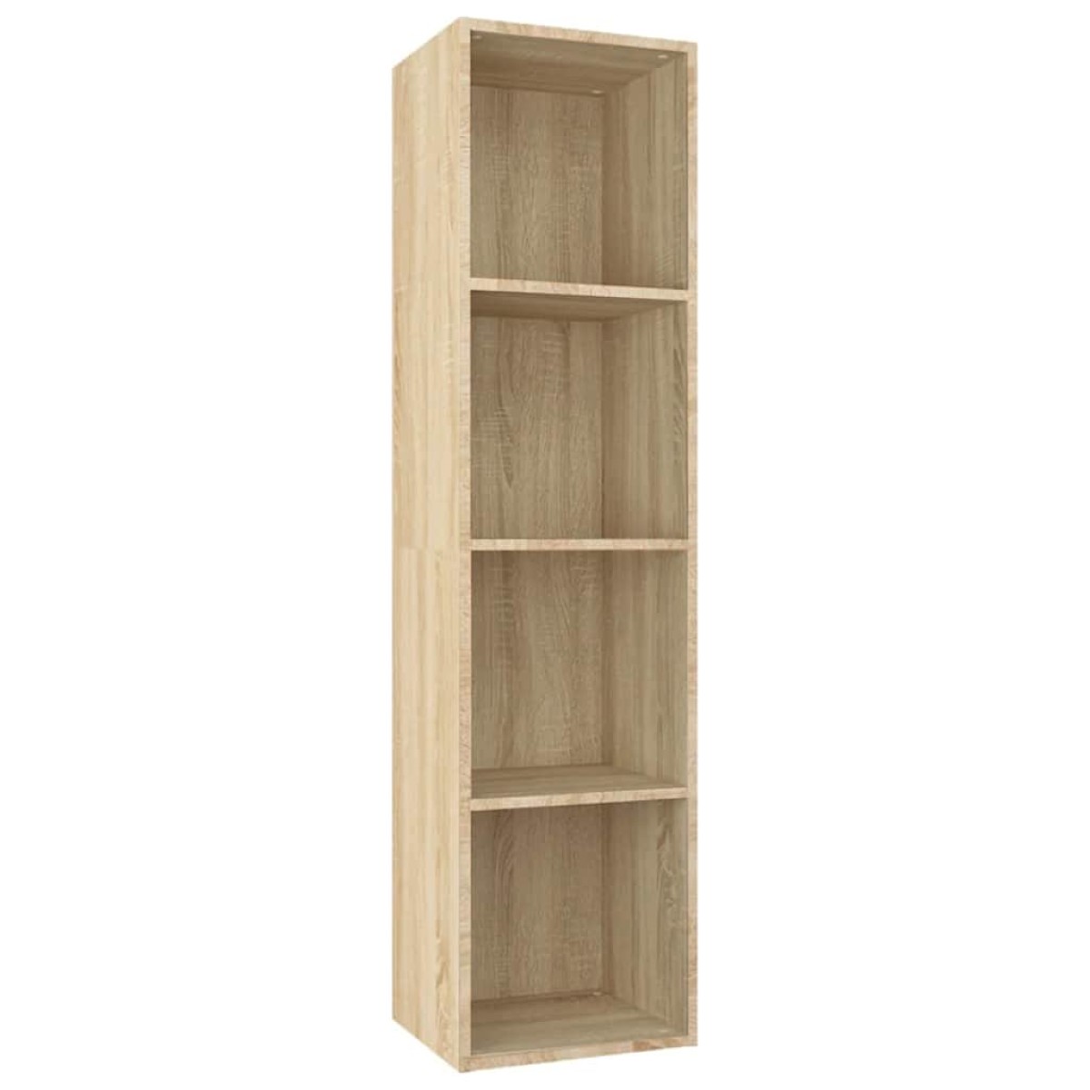 vidaXL Βιβλιοθήκη/Έπιπλο TV Sonoma Δρυς 36x30x143 εκ. από Μοριοσανίδα