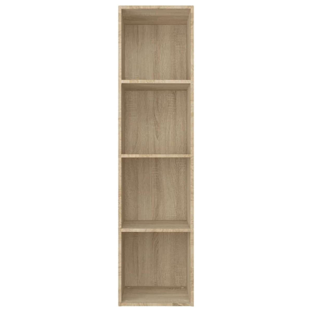 vidaXL Βιβλιοθήκη/Έπιπλο TV Sonoma Δρυς 36x30x143 εκ. από Μοριοσανίδα