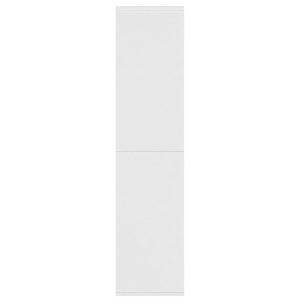 vidaXL Ραφιέρα/Βιβλιοθήκη Λευκή 66 x 30 x 130 εκ. από Μοριοσανίδα