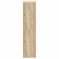 vidaXL Ραφιέρα/Βιβλιοθήκη Sonoma Δρυς 66x30x130 εκ. από Μοριοσανίδα