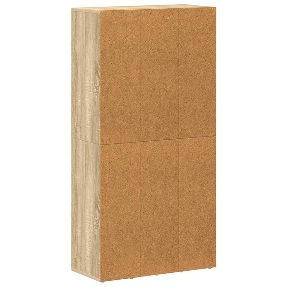 vidaXL Ραφιέρα/Βιβλιοθήκη Sonoma Δρυς 66x30x130 εκ. από Μοριοσανίδα