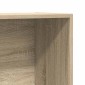vidaXL Ραφιέρα/Βιβλιοθήκη Sonoma Δρυς 66x30x130 εκ. από Μοριοσανίδα