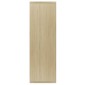 vidaXL Ραφιέρα / Βιβλιοθήκη Sonoma Δρυς 50x25x80 εκ. από Μοριοσανίδα