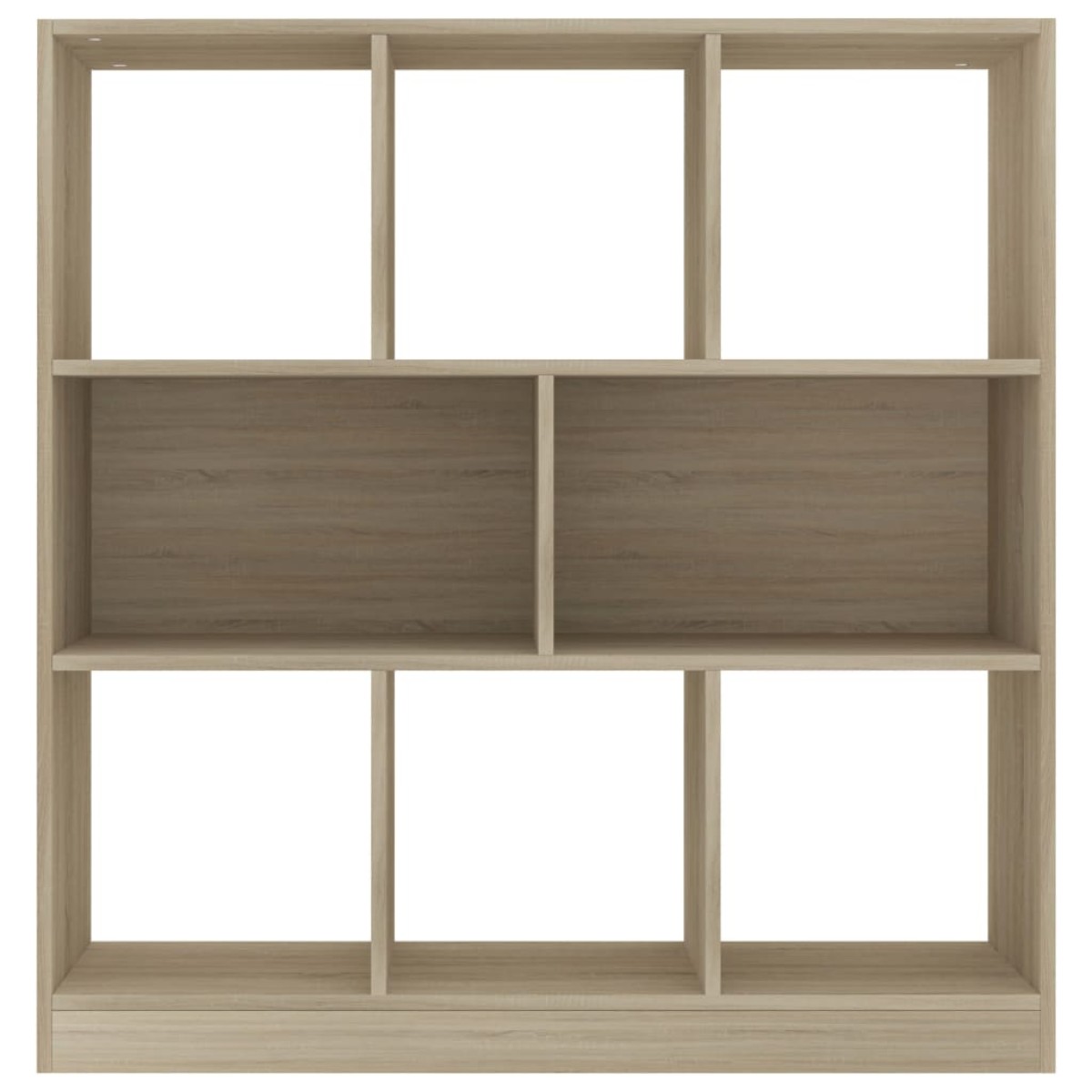 vidaXL Βιβλιοθήκη Χρώμα Sonoma Δρυς 97,5x29,5x100 εκ. από Μοριοσανίδα