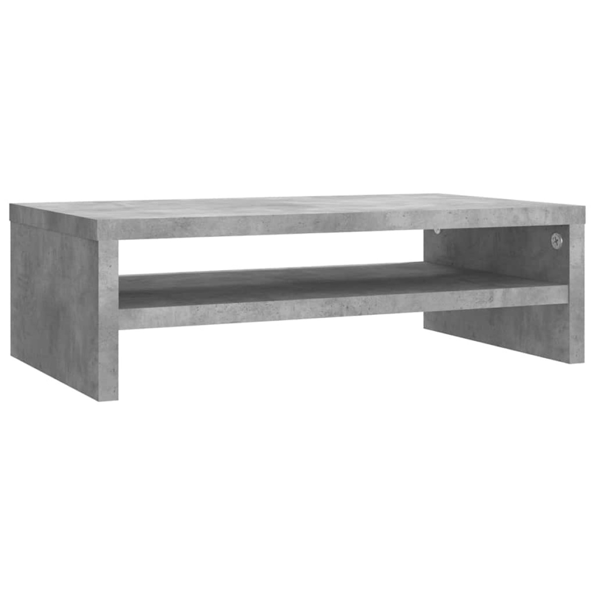 vidaXL Βάση Οθόνης Γκρι του Σκυροδέματος 42x24x13 εκ. από Μοριοσανίδα
