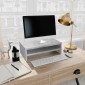 vidaXL Βάση Οθόνης Γκρι του Σκυροδέματος 42x24x13 εκ. από Μοριοσανίδα