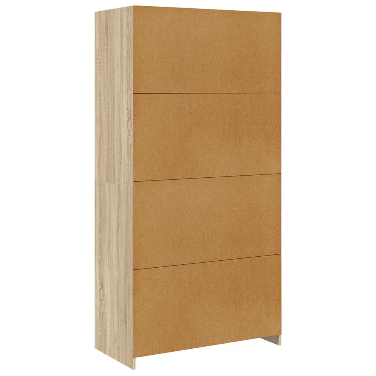 vidaXL Ντουλάπα Χρώμα Sonoma Δρυς 100 x 50 x 200 εκ. από Μοριοσανίδα