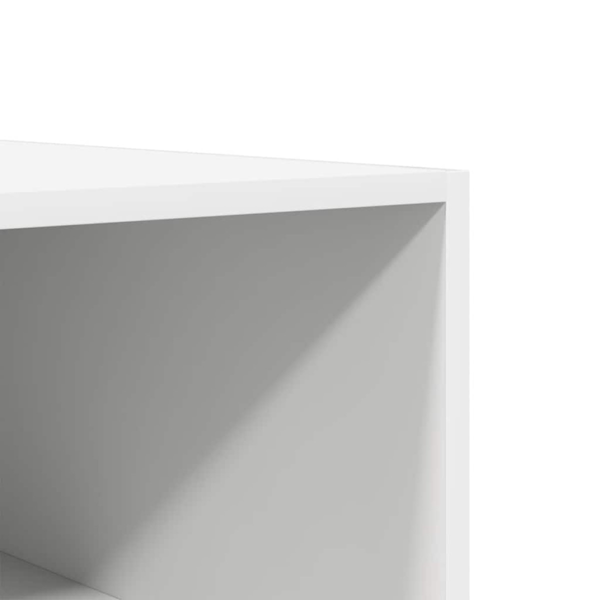vidaXL Ντουλάπα Λευκή 50 x 50 x 200 εκ. από Μοριοσανίδα