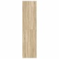 vidaXL Ντουλάπα Χρώμα Sonoma-Δρυς 50 x 50 x 200 εκ. από Μοριοσανίδα