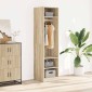 vidaXL Ντουλάπα Χρώμα Sonoma-Δρυς 50 x 50 x 200 εκ. από Μοριοσανίδα