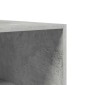vidaXL Ντουλάπα Γκρι του Σκυροδέματος 50 x 50 x 200 εκ. Μοριοσανίδα