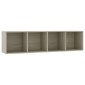 vidaXL Βιβλιοθήκη/Έπιπλο Τηλεόρασης Sonoma Δρυς 143 x 30 x 36 εκ.