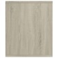 vidaXL Βιβλιοθήκη/Έπιπλο Τηλεόρασης Sonoma Δρυς 143 x 30 x 36 εκ.