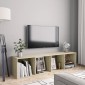 vidaXL Βιβλιοθήκη/Έπιπλο Τηλεόρασης Sonoma Δρυς 143 x 30 x 36 εκ.