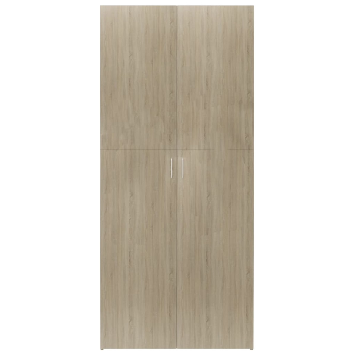 vidaXL Παπουτσοθήκη Sonoma Δρυς 80 x 35,5 x 180 εκ. από Μοριοσανίδα