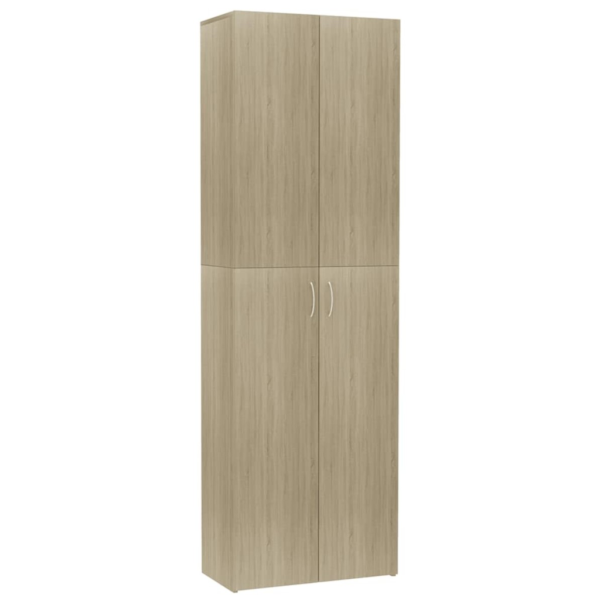 vidaXL Ντουλάπα Γραφείου Sonoma Δρυς 60 x 32 x 190 εκ. από Μοριοσανίδα
