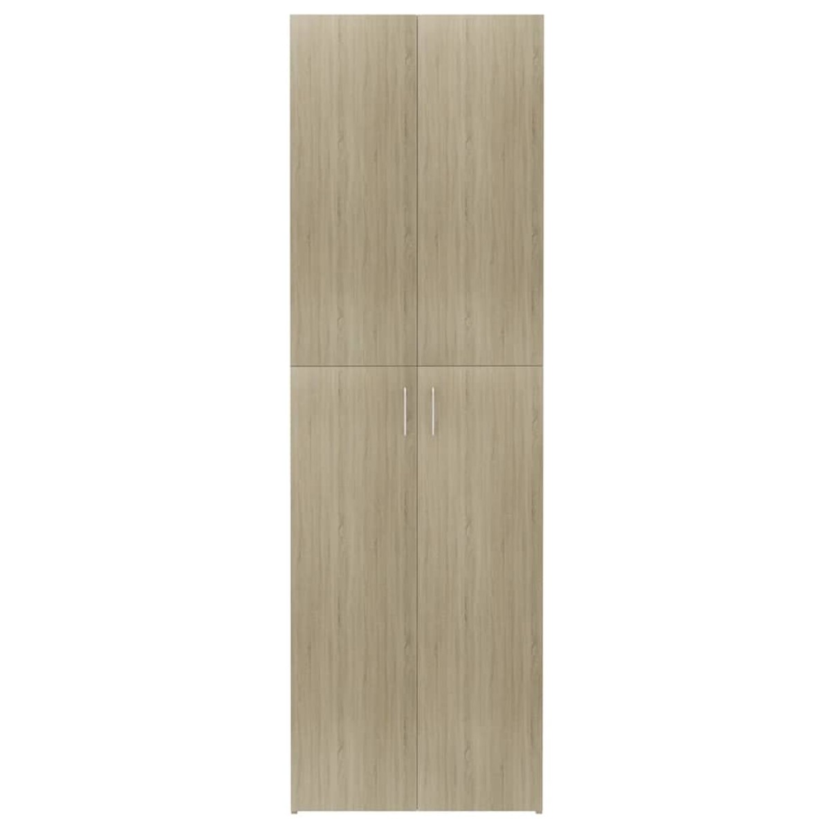 vidaXL Ντουλάπα Γραφείου Sonoma Δρυς 60 x 32 x 190 εκ. από Μοριοσανίδα