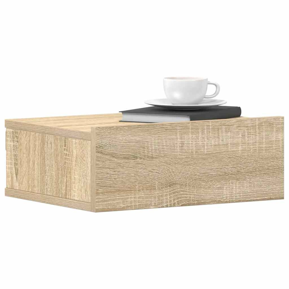 vidaXL Κομοδίνο Κρεμαστό Sonoma Δρυς 40x30x15 εκ. από Μοριοσανίδα