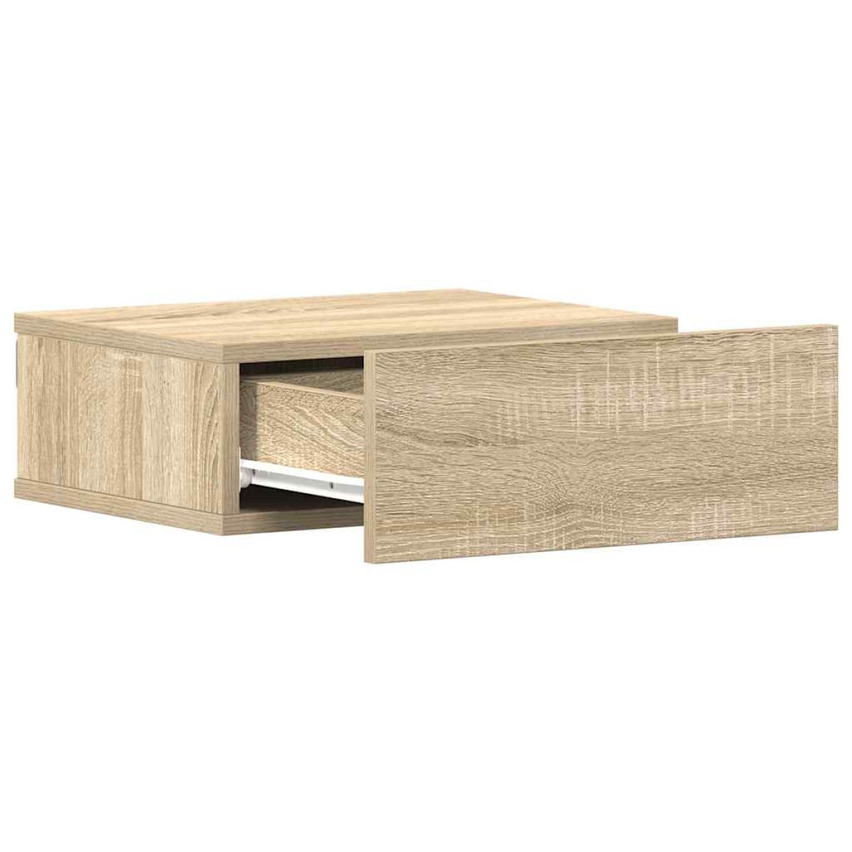 vidaXL Κομοδίνα Κρεμαστά 2 τεμ. Sonoma Δρυς 40x30x15 εκ. Μοριοσανίδα