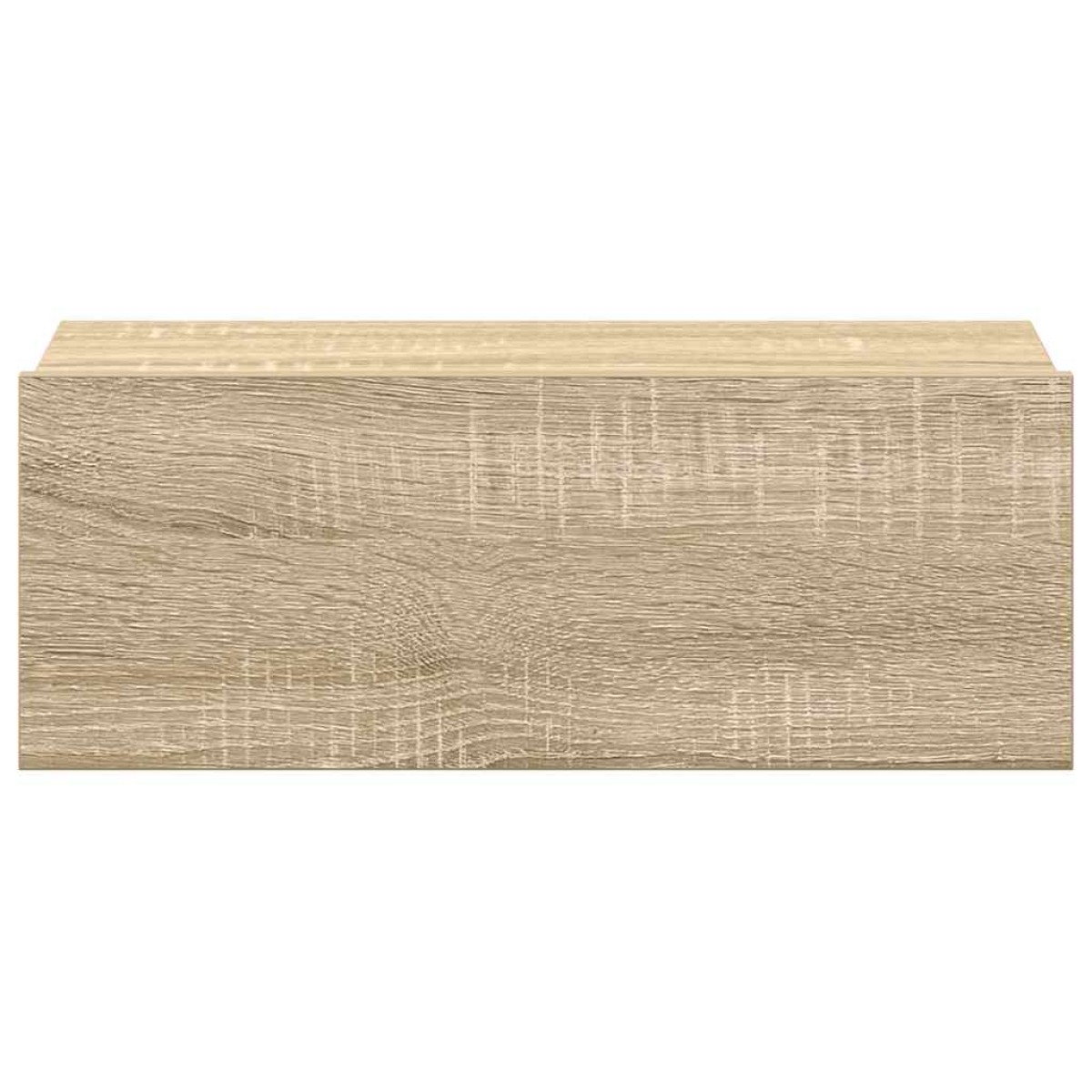 vidaXL Κομοδίνα Κρεμαστά 2 τεμ. Sonoma Δρυς 40x30x15 εκ. Μοριοσανίδα